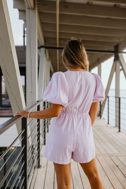 Triple Ribbon Romper