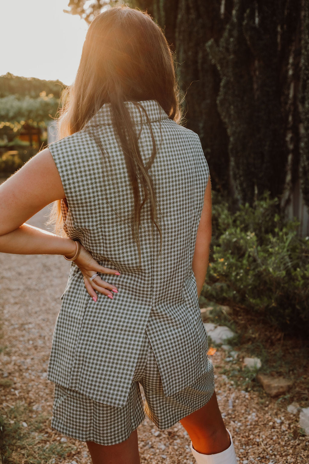 Olive Two Piece Short Set