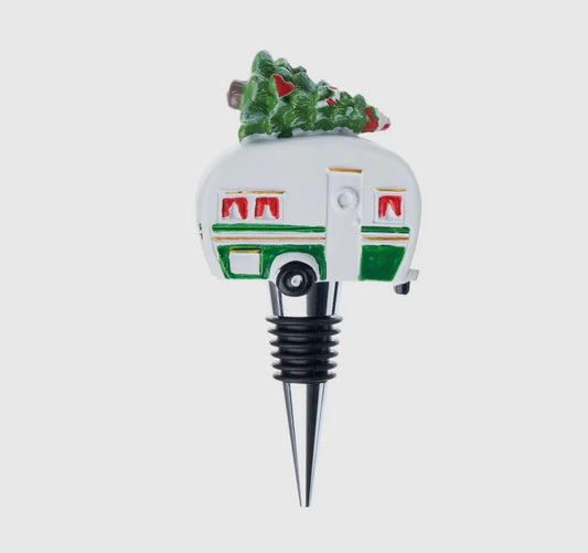 Christmas Van Wine Stopper